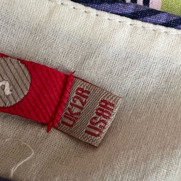 Boden Womens 8 Leaf Print A Line Skirt - Picture 8 of 10